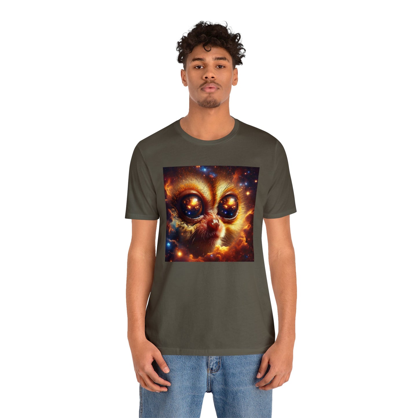 Unisex Jersey Short Sleeve Tee - Tarsiers CosmicLevel