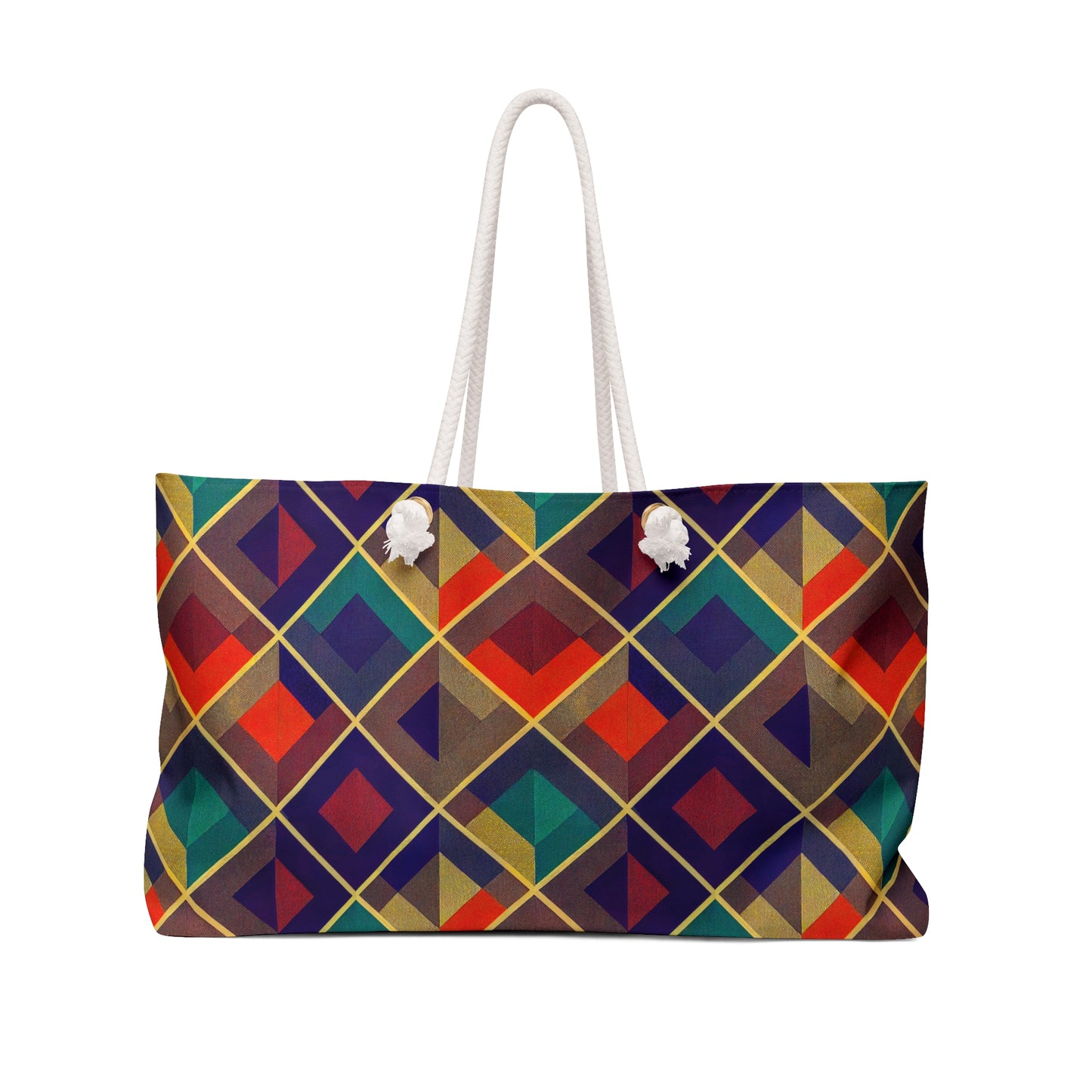 Weekender Bag - Herringbone Kaleidoscope