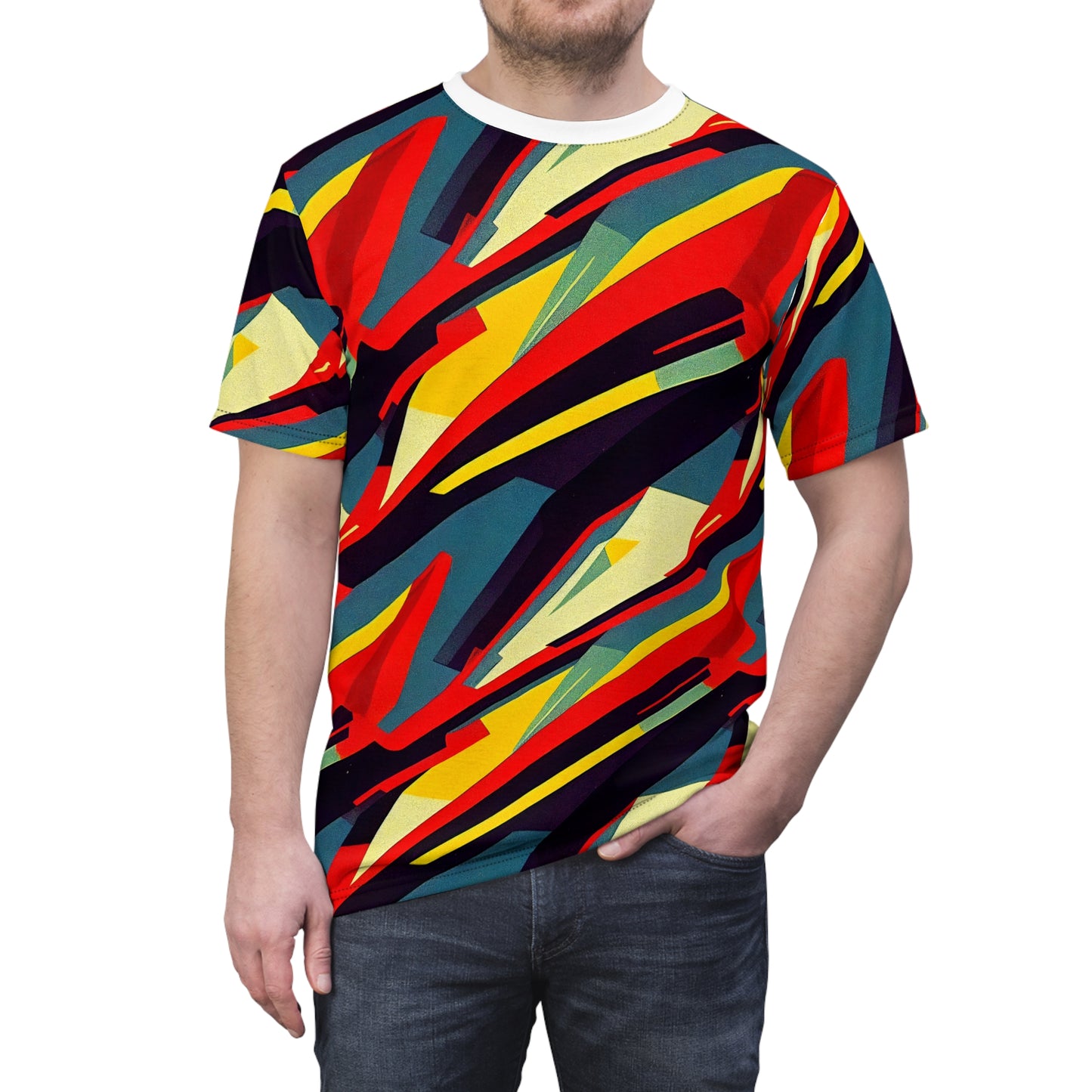 Unisex Tee Shirt - Pulp Galaxy Abstract