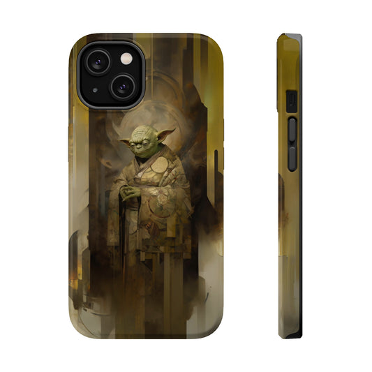 MagSafe Tough iPhone Case - Yoda Yukiyo E Art Portrait