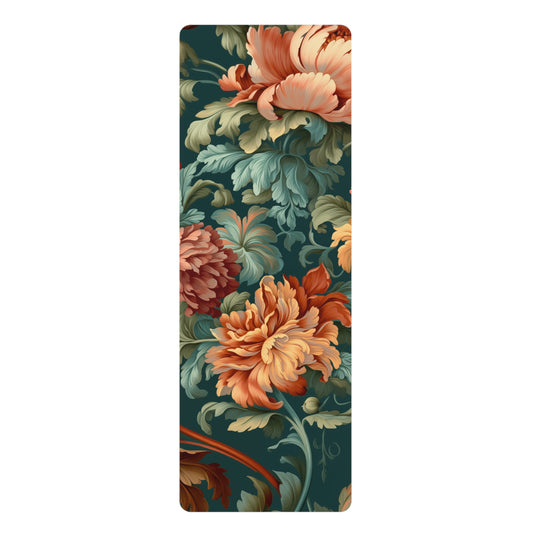 Rubber Yoga Mat- Sun Grasse Floral