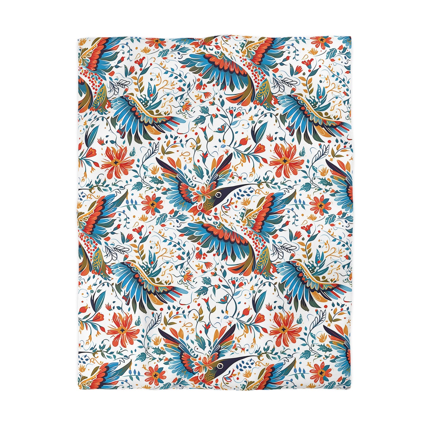 Duvet Cover - Colibri Abstract