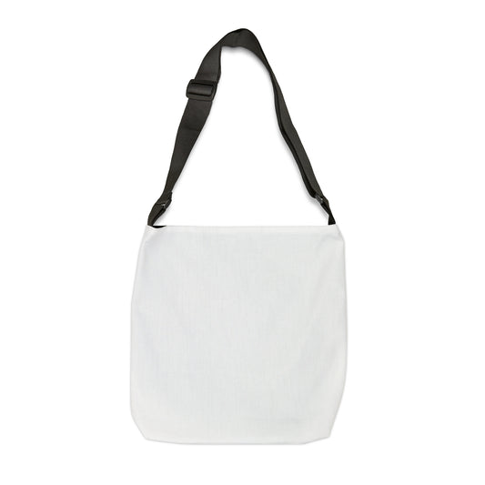 Adjustable Tote Bag - Modern Parisian Jouy