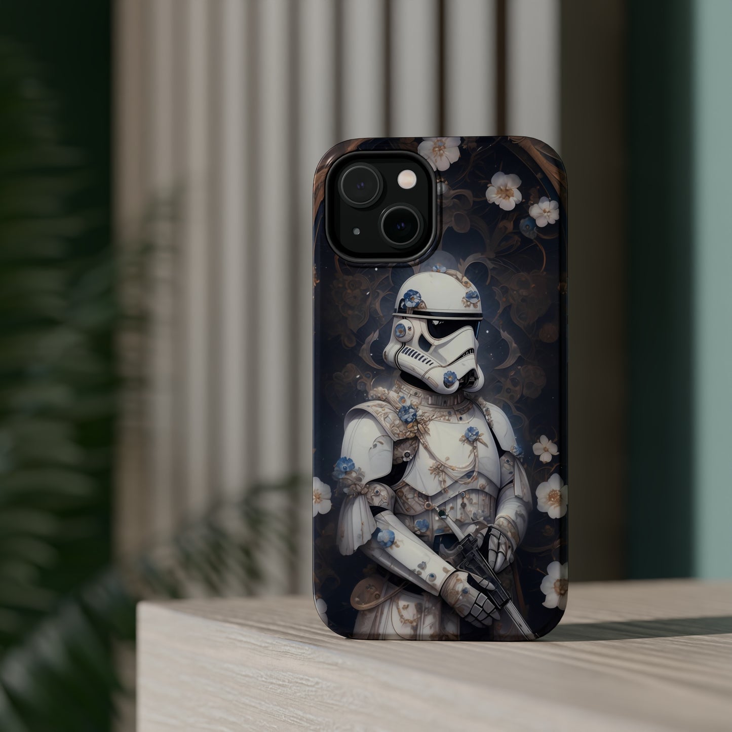 MagSafe Tough iPhone Case - Snow trooper Victorian Portraiture