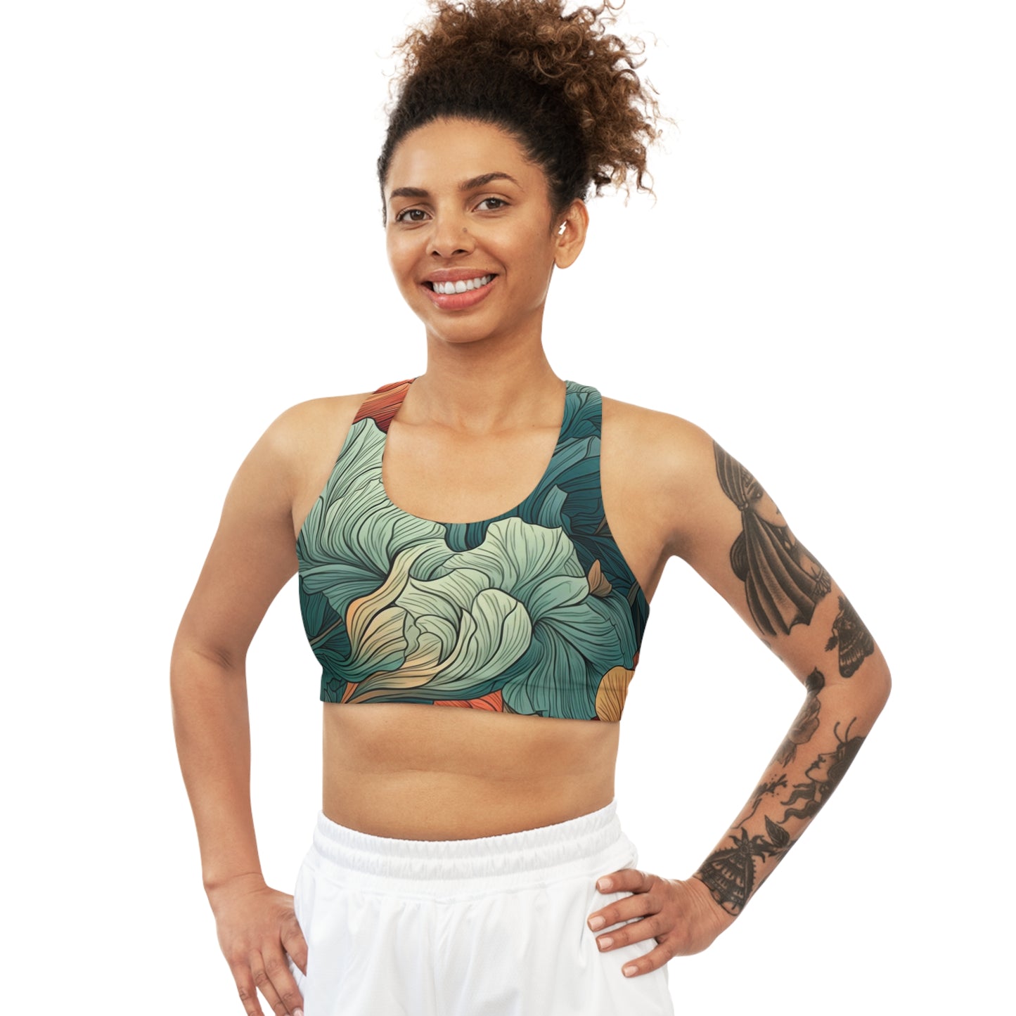 Sports Bra - Camellia Parisian