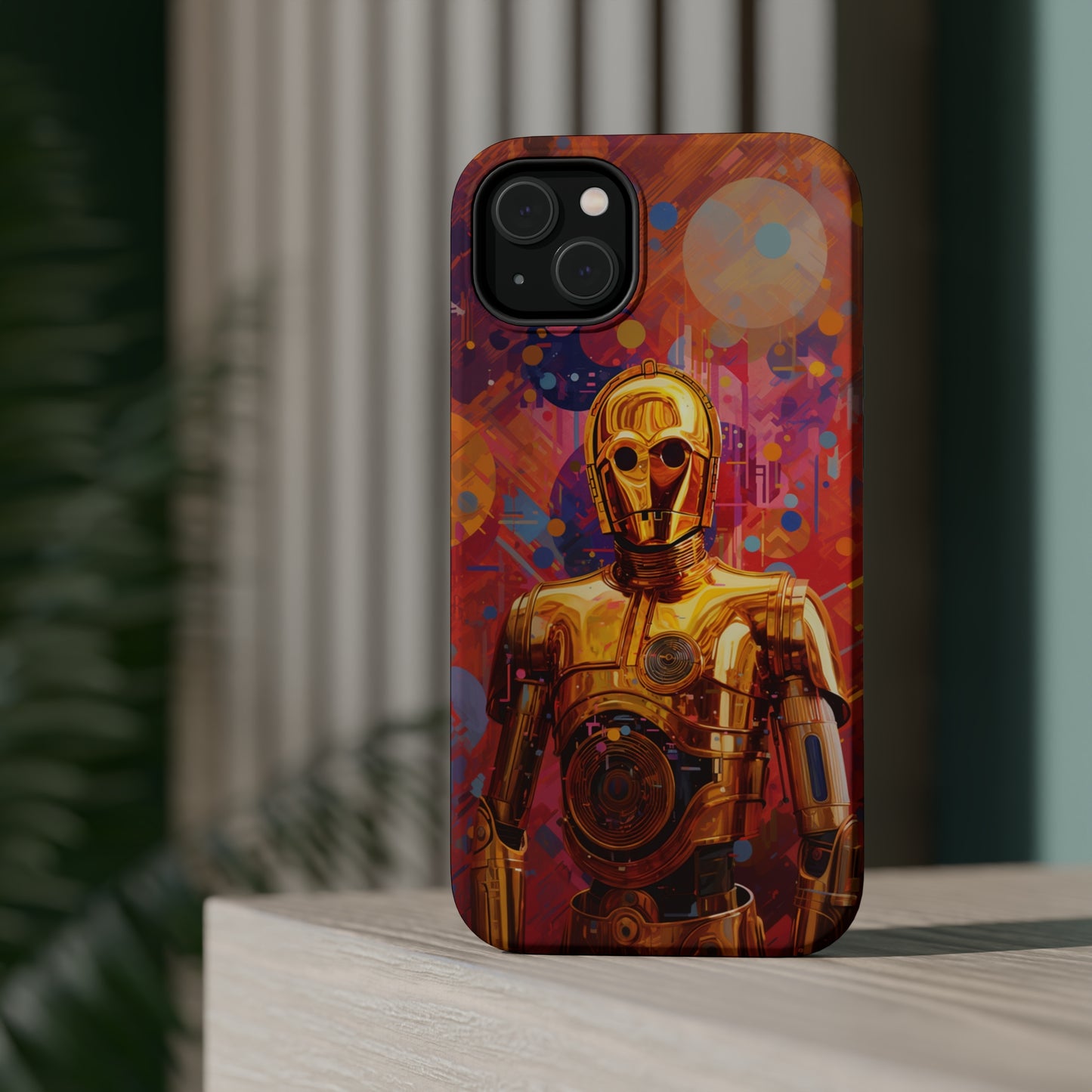 MagSafe Tough iPhone Case - C3P0 Fauvism