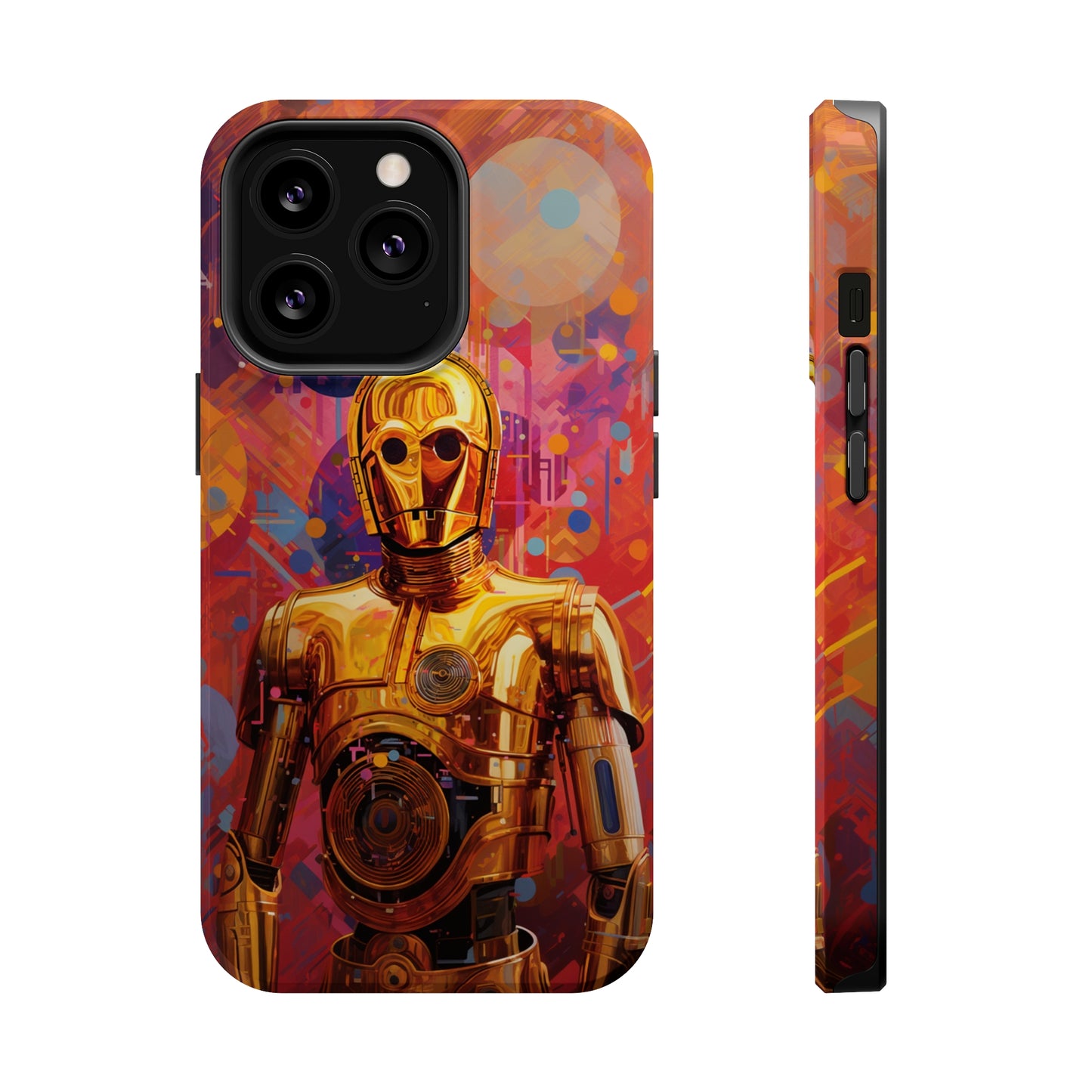 MagSafe Tough iPhone Case - C3P0 Fauvism