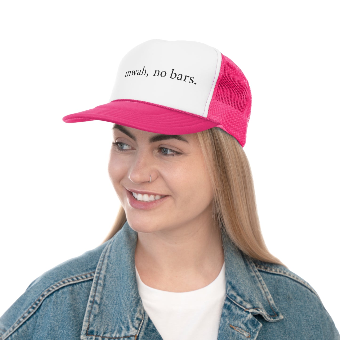 Trucker Caps - - mwah, no bars.