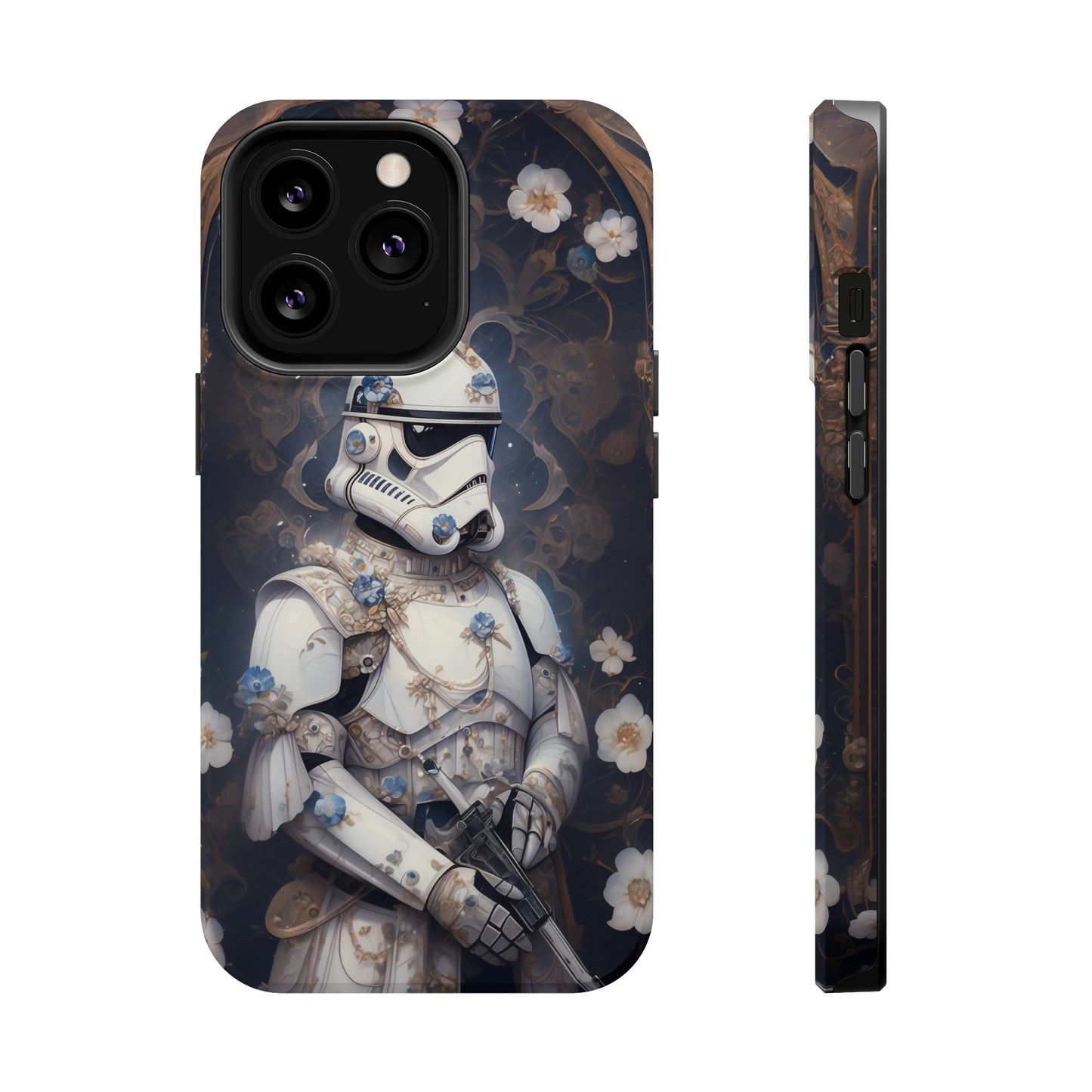 MagSafe Tough iPhone Case - Snow trooper Victorian Portraiture