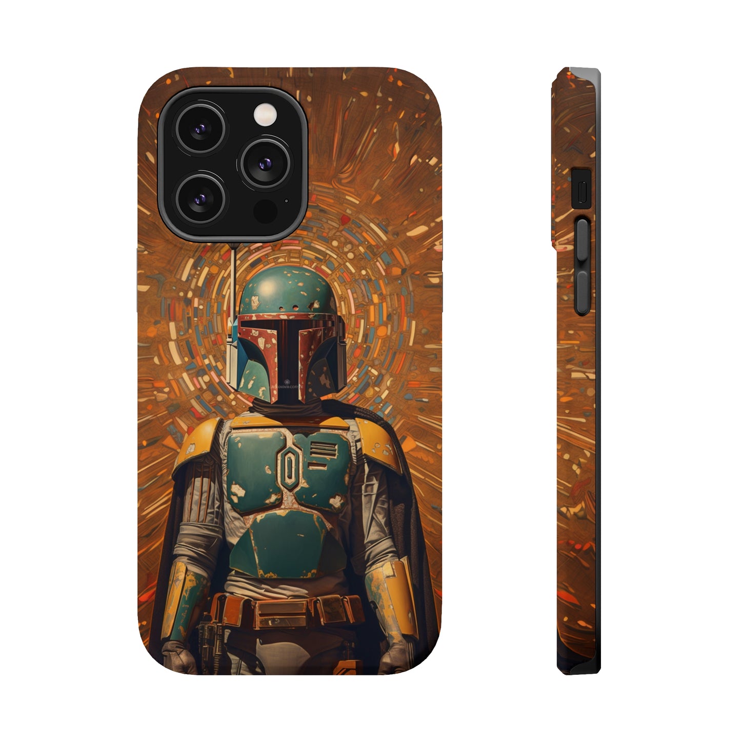 MagSafe Tough iPhone Case - Boba Fett Dadaism