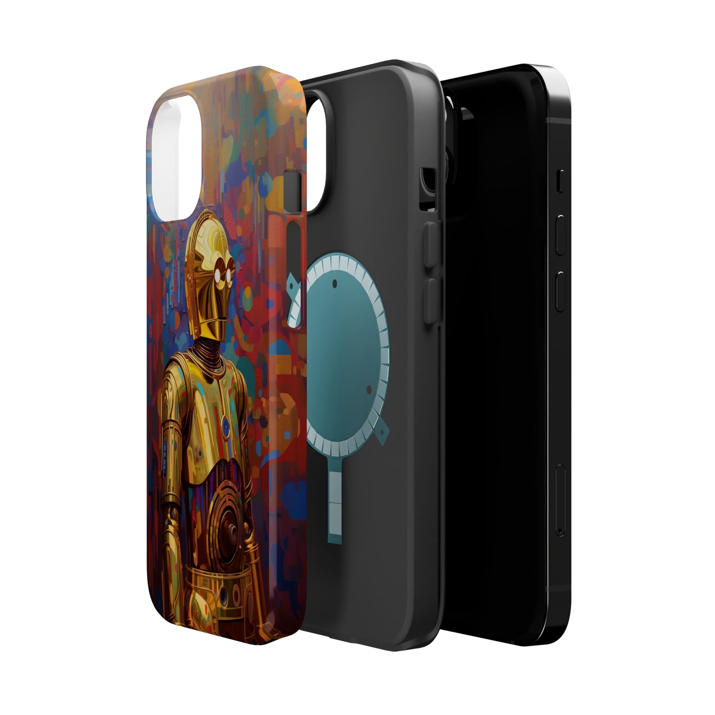 MagSafe Tough iPhone Case - C3P0 Fauvism