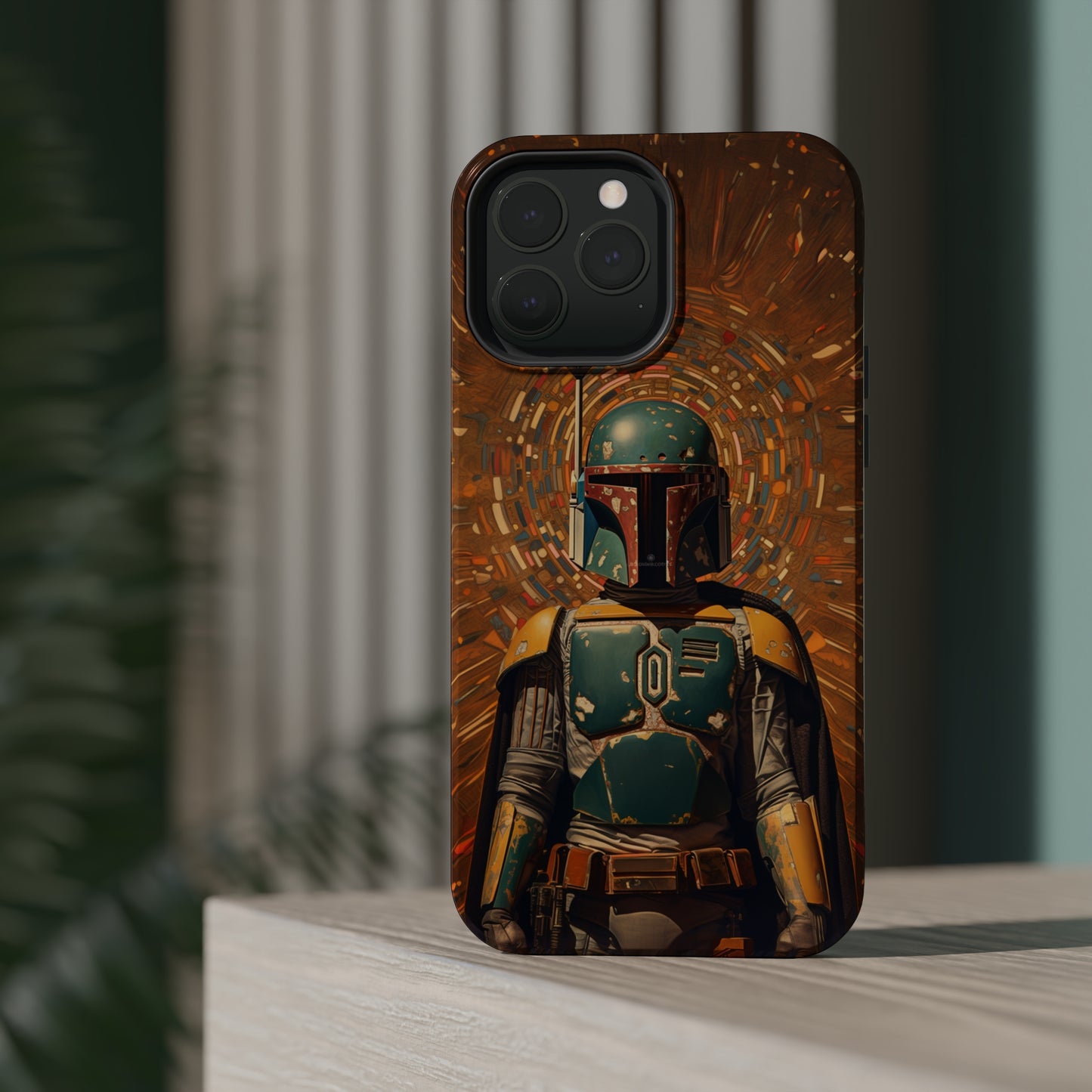 MagSafe Tough iPhone Case - Boba Fett Dadaism