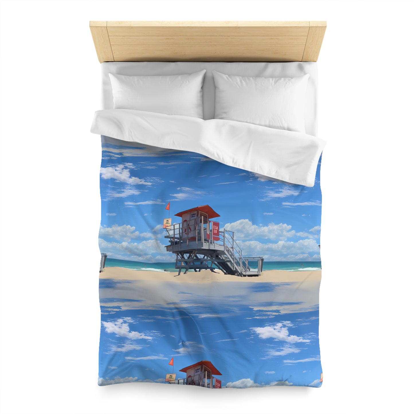 Duvet Cover - Love and Santa Monica