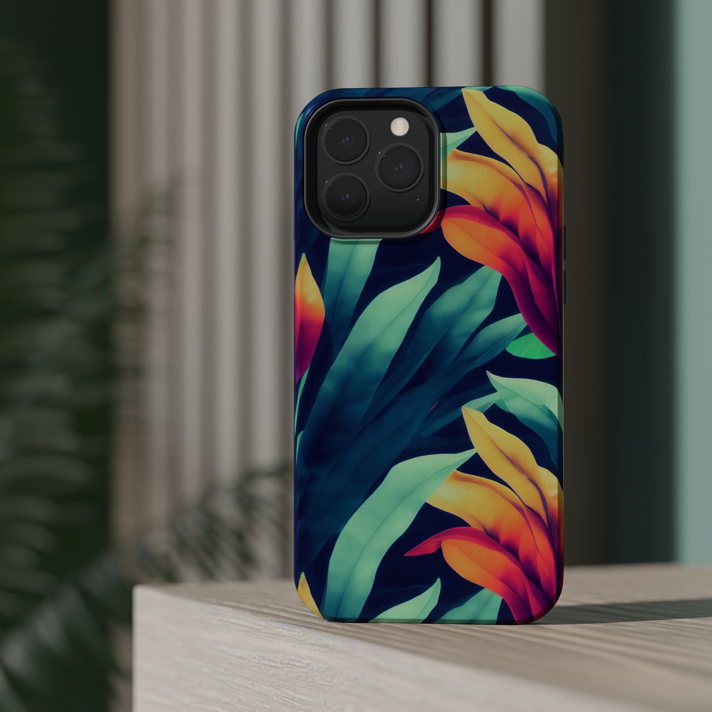 MagSafe Tough iPhone Case - Tropical Oasis