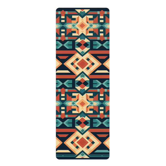 Rubber Yoga Mat- Orvyn Aix en Provence Aztec