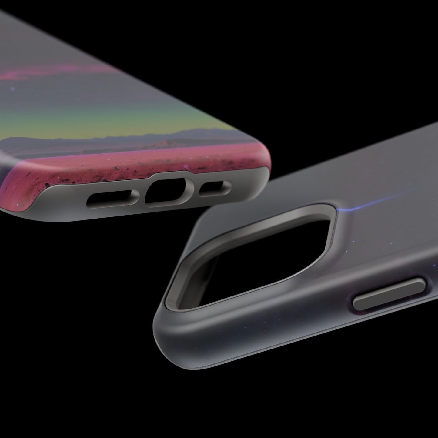 MagSafe Tough iPhone Case - Galactic Synthwave