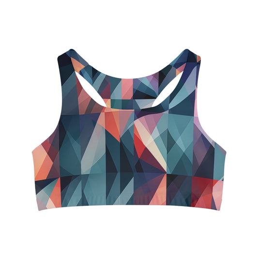 Sports Bra - Neville Meaux Geometric