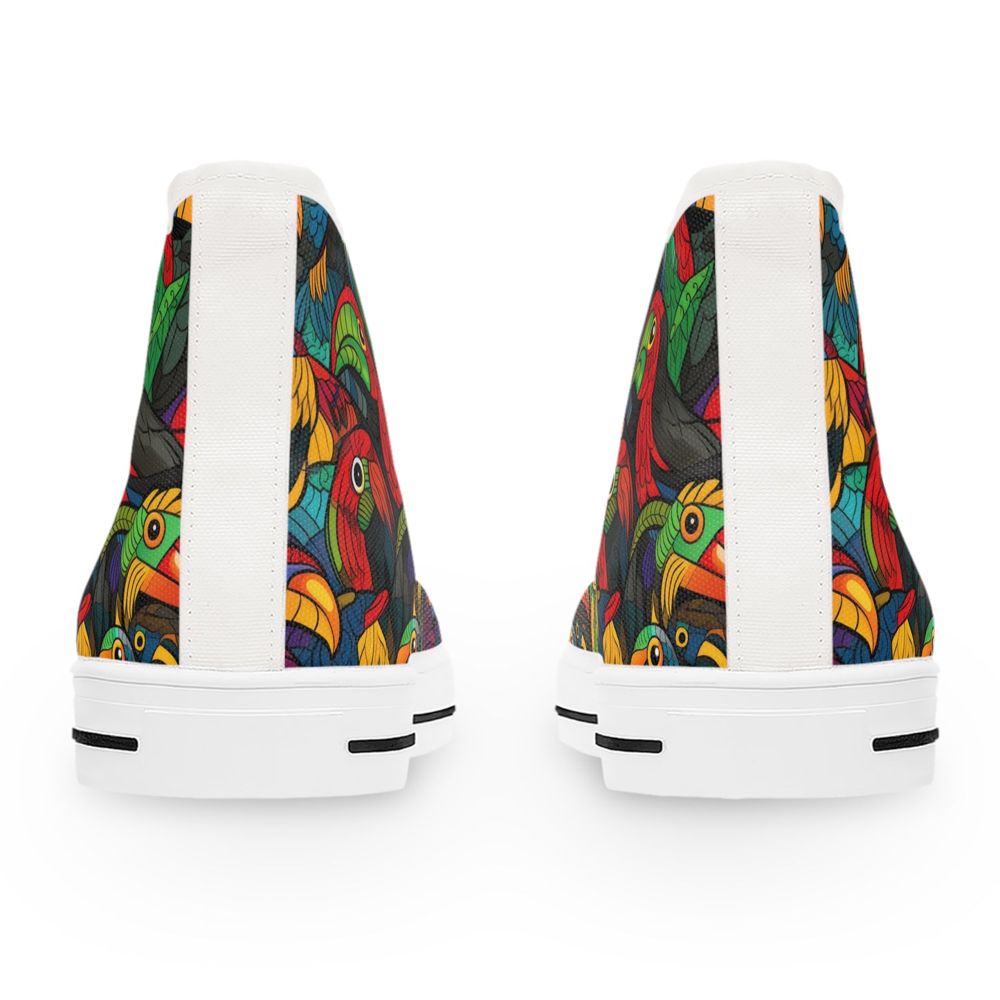 Women's High Top Sneakers - Toucan Clan