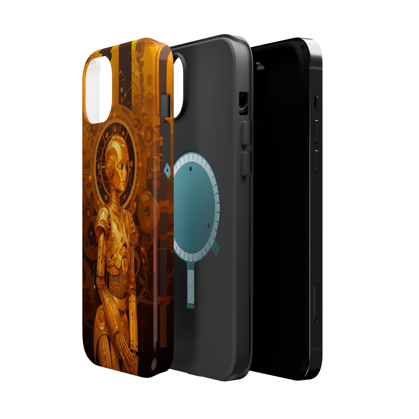 MagSafe Tough iPhone Case - C3P0 Art Nouveau