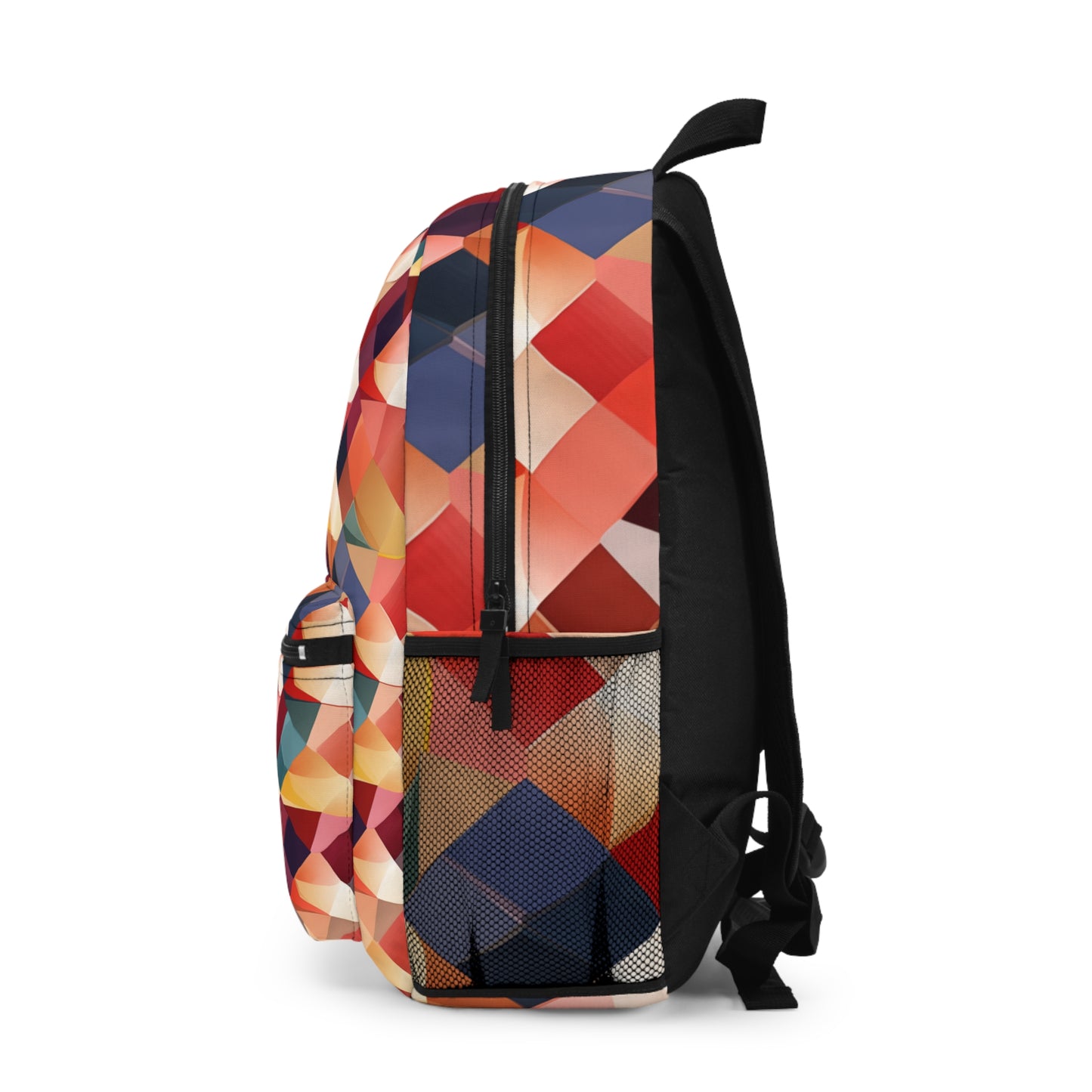 Backpack - Parisian Harlequin Pattern