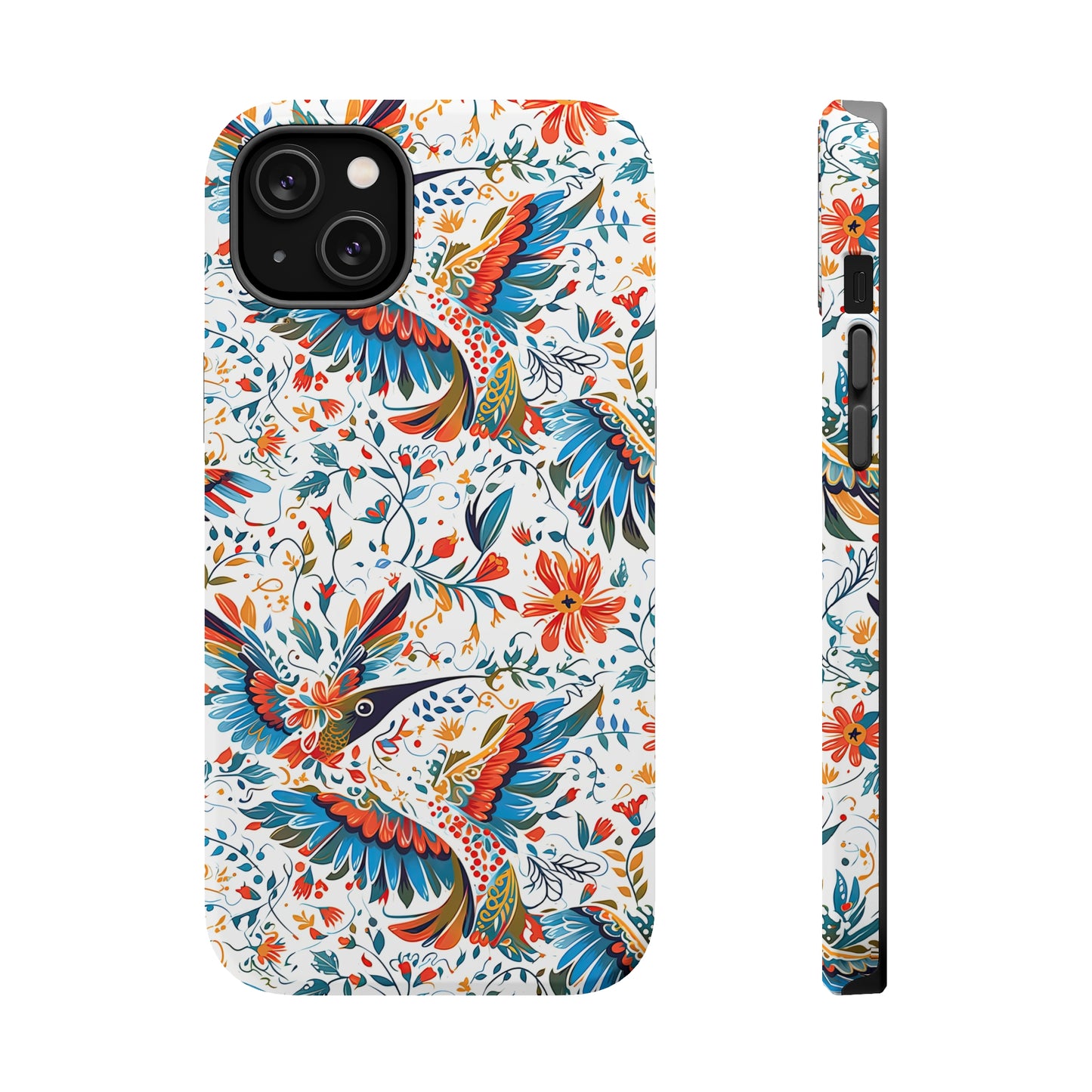 MagSafe Tough iPhone Case - Colibri Abstract