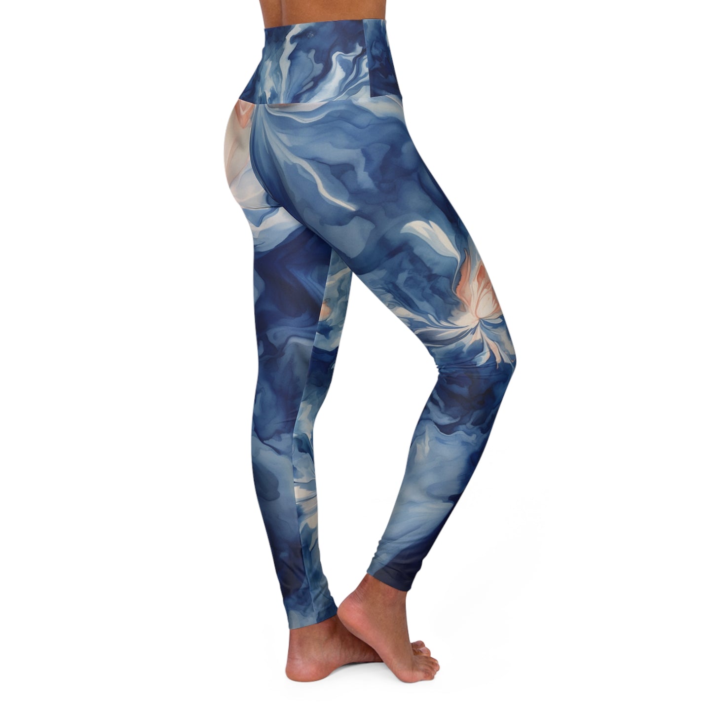 High Waisted Leggings - Vermeer-Sussex