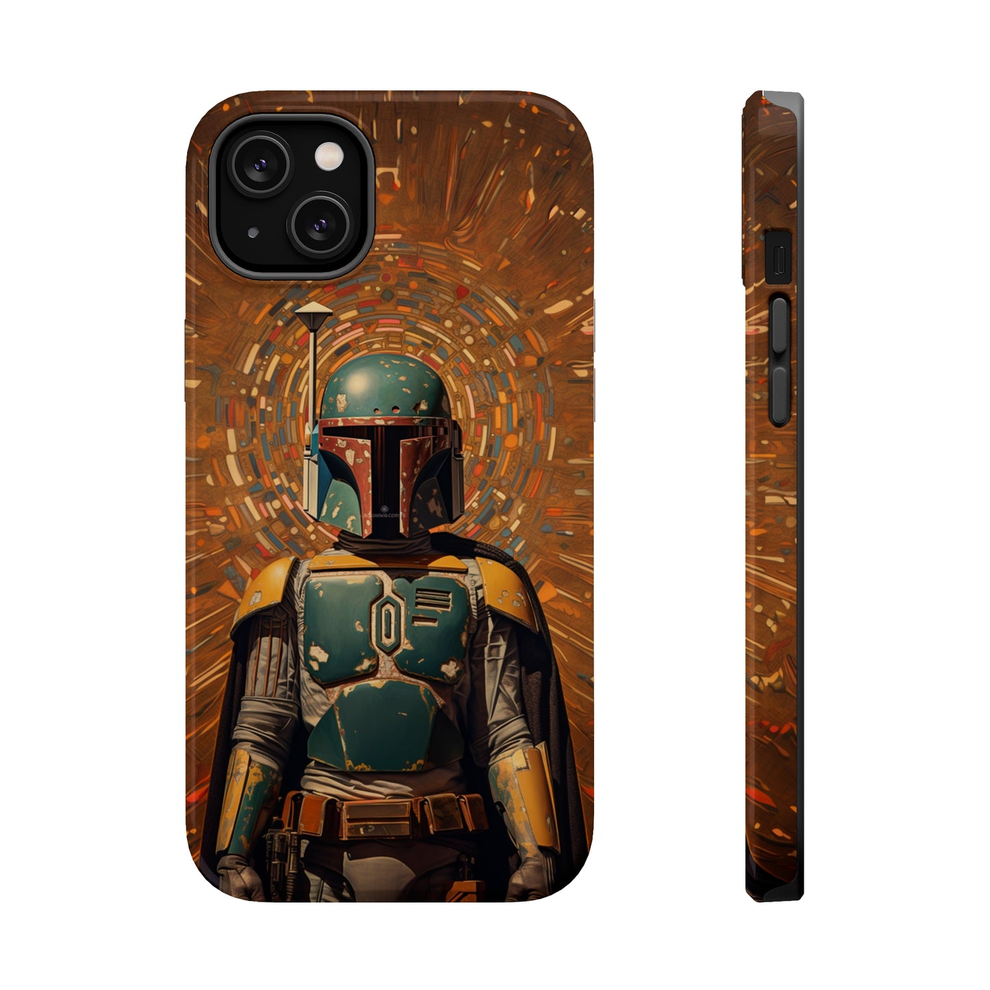 MagSafe Tough iPhone Case - Boba Fett Dadaism