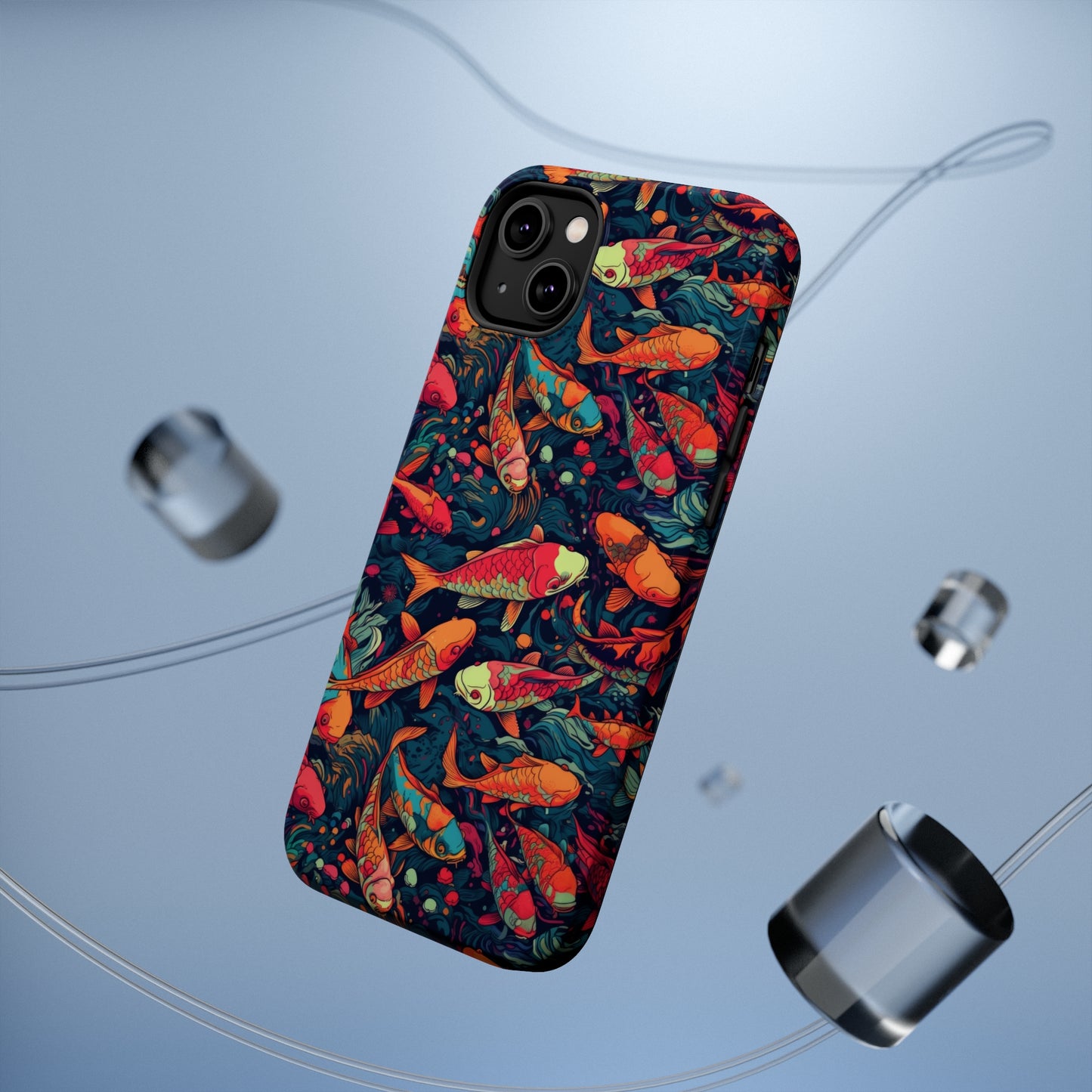 MagSafe Tough iPhone Case - Koi Menagerie