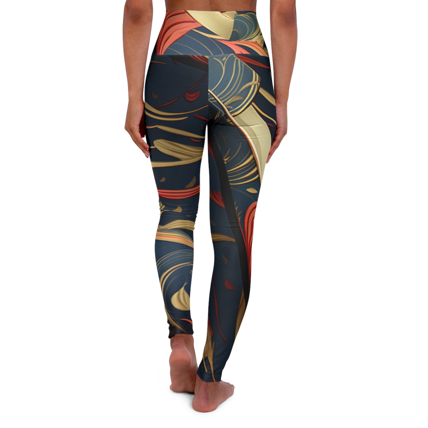 High Waisted Leggings - Amberite