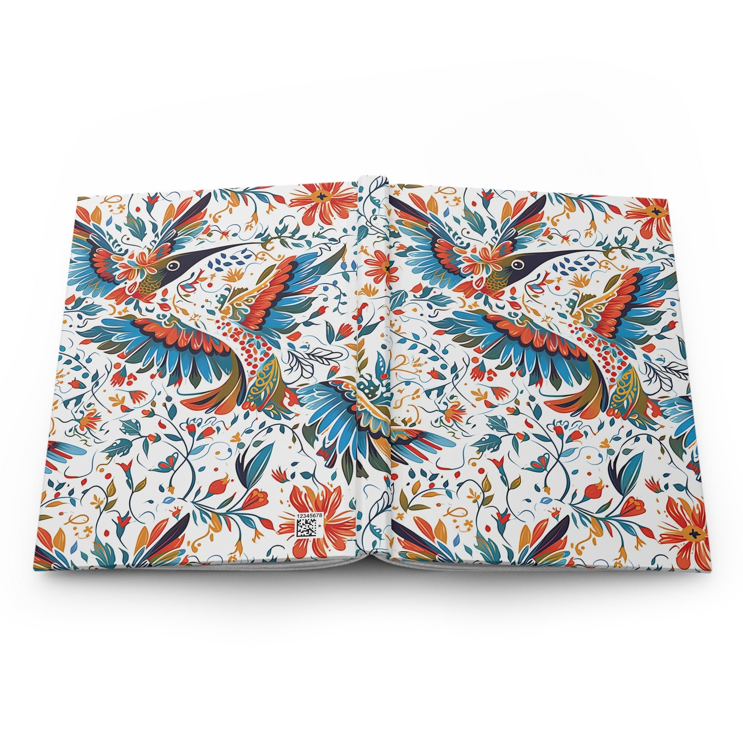 Hardcover Journal - Colibri Abstract