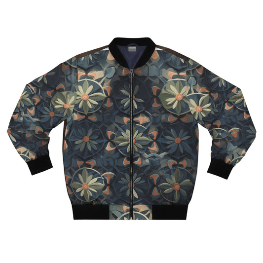 Men's Bomber Jacket - Baby Yoda Grogu Renaissance Painting