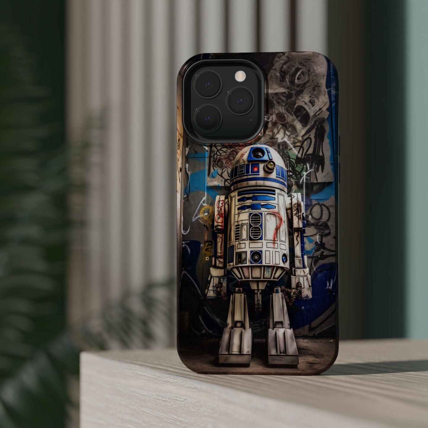 MagSafe Tough iPhone Case - R2D2 1990's Graffiti