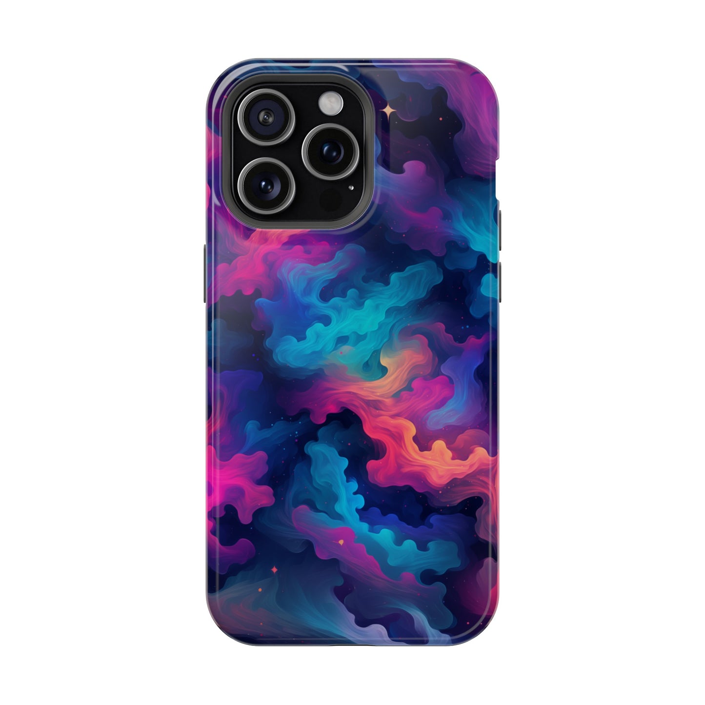 MagSafe Tough iPhone Case - Neon Nebula