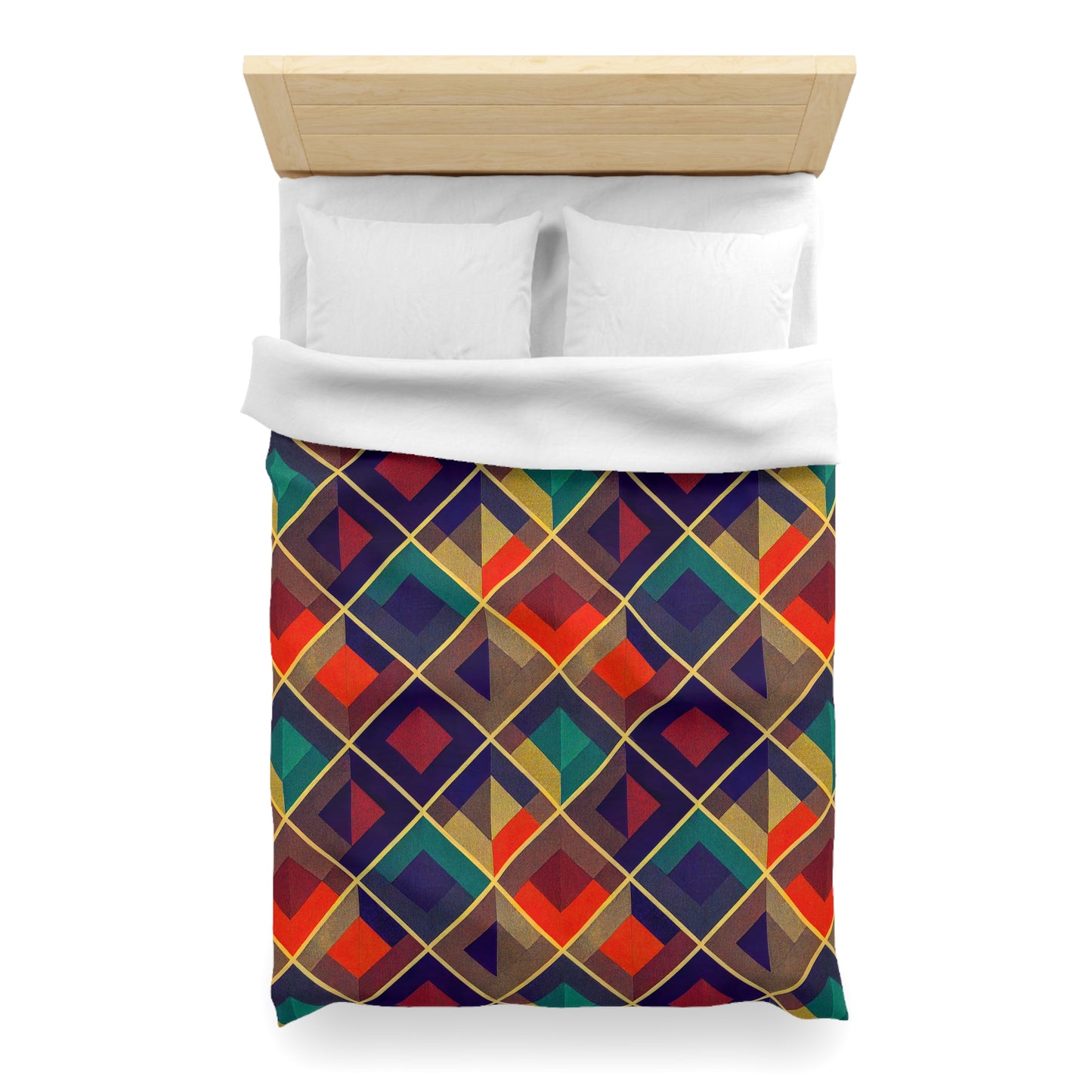 Duvet Cover - Herringbone Kaleidoscope