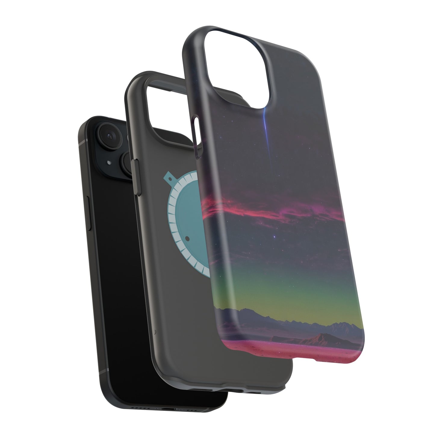 MagSafe Tough iPhone Case - Galactic Synthwave