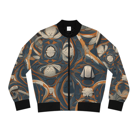 Women's Bomber Jacket - Snow trooper Renaissance Painting