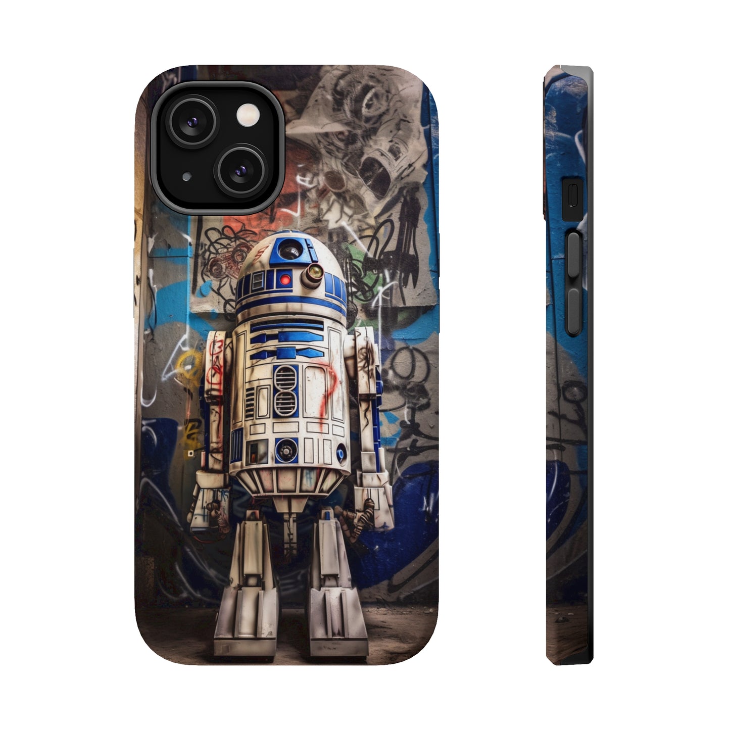 MagSafe Tough iPhone Case - R2D2 1990's Graffiti