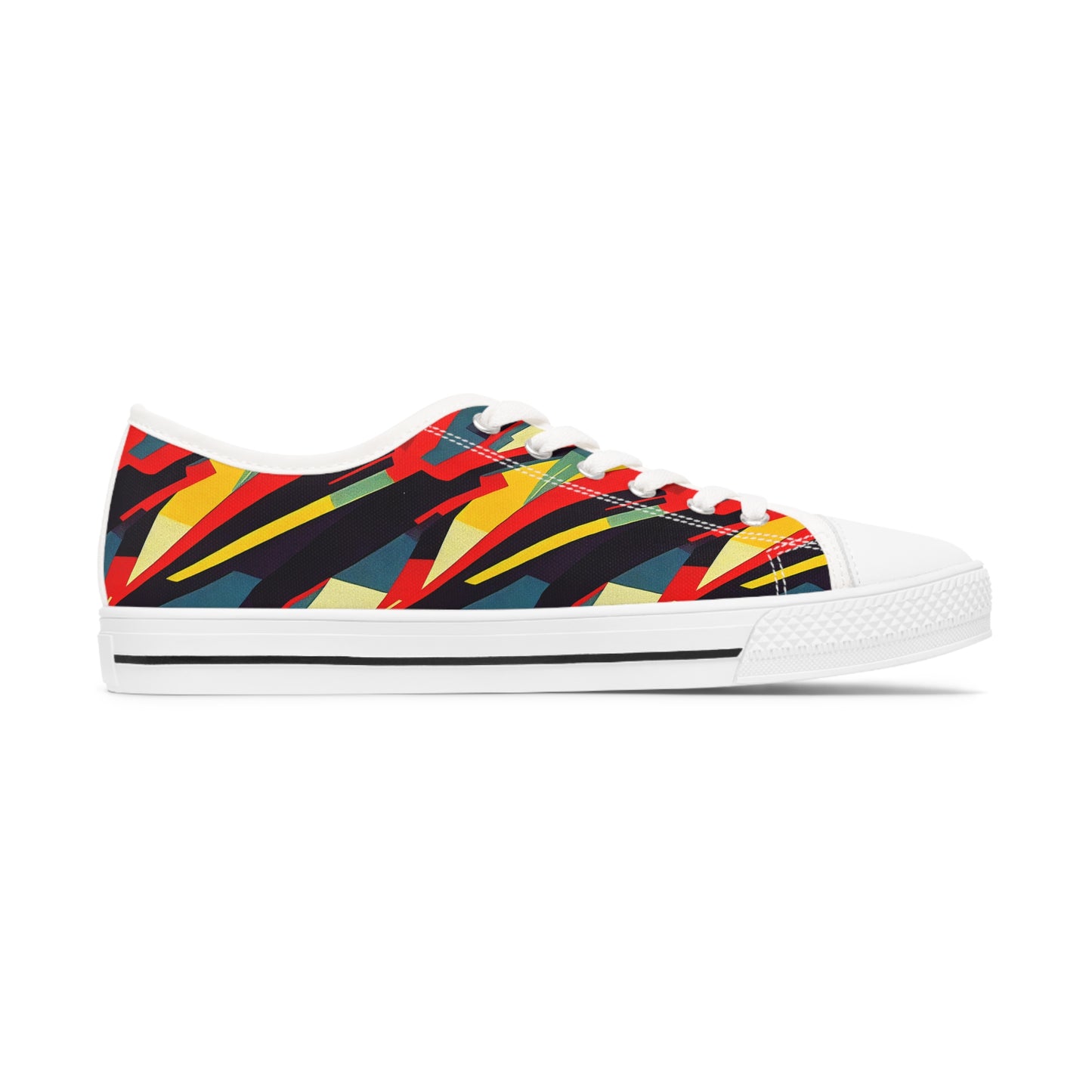 Women's Low Top Sneakers - Pulp Galaxy Abstract