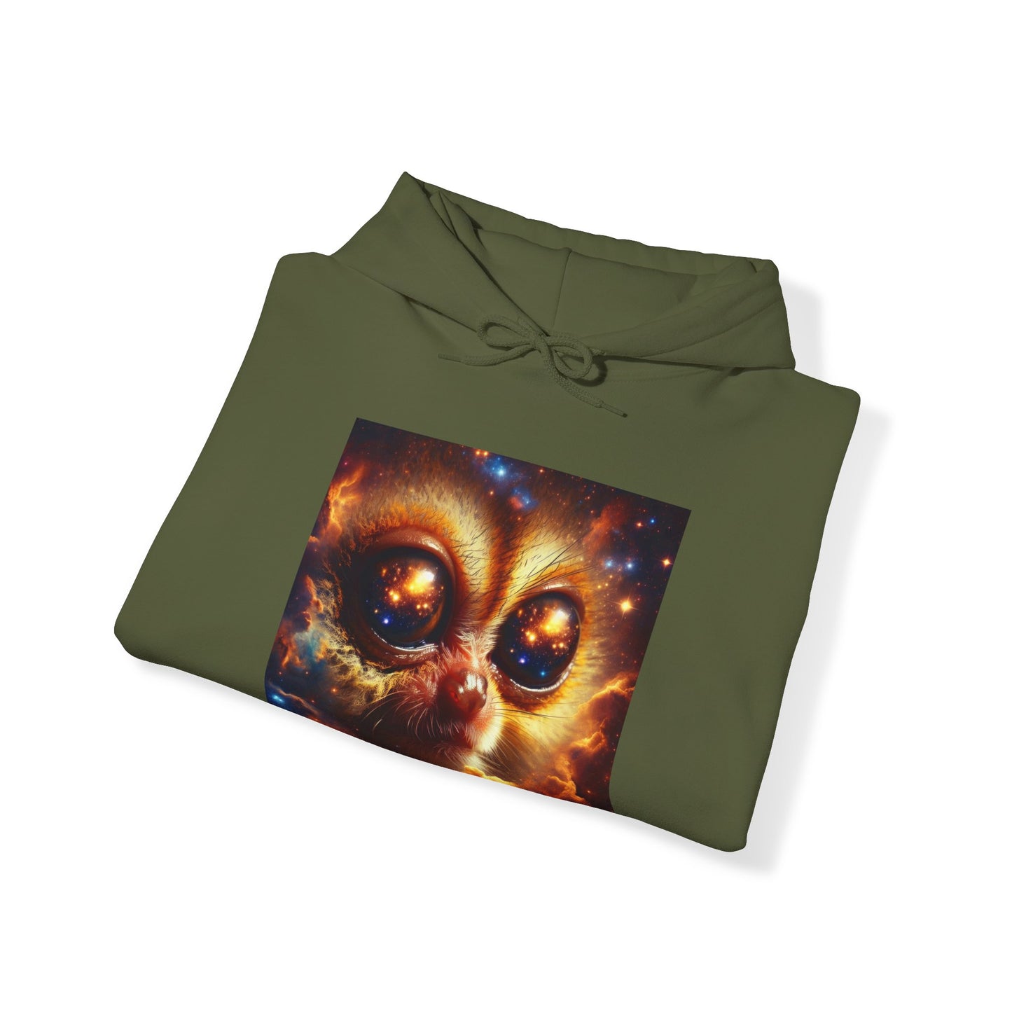 Unisex Heavy Blend™ Hooded Sweatshirt - Tarsiers CosmicLevel 4k