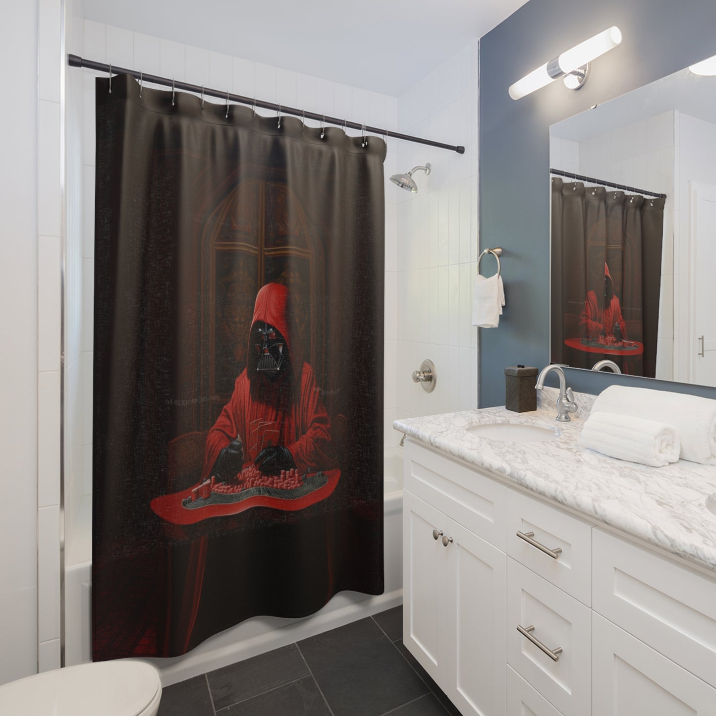 Shower Curtains - "Vader's Poker Night"