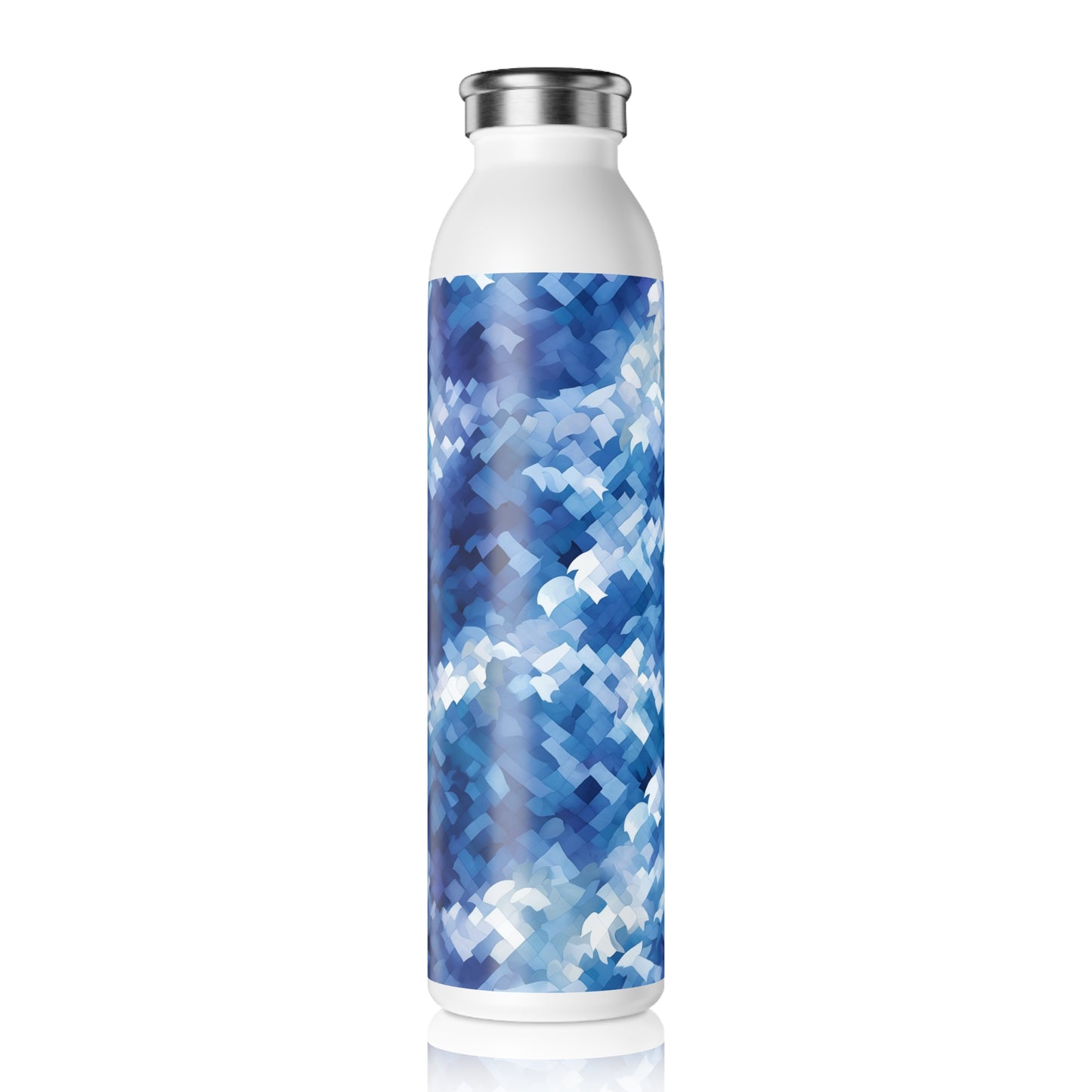 Slim Water Bottle - Bard Balasana Shibori