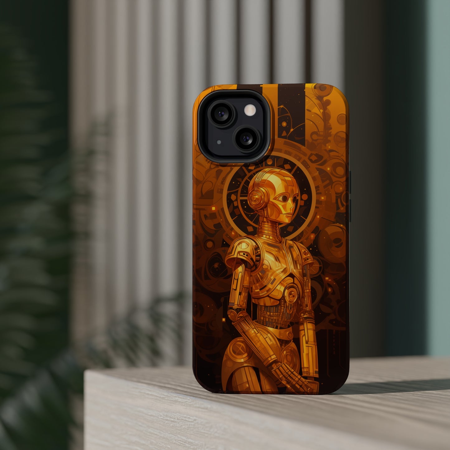 MagSafe Tough iPhone Case - C3P0 Art Nouveau