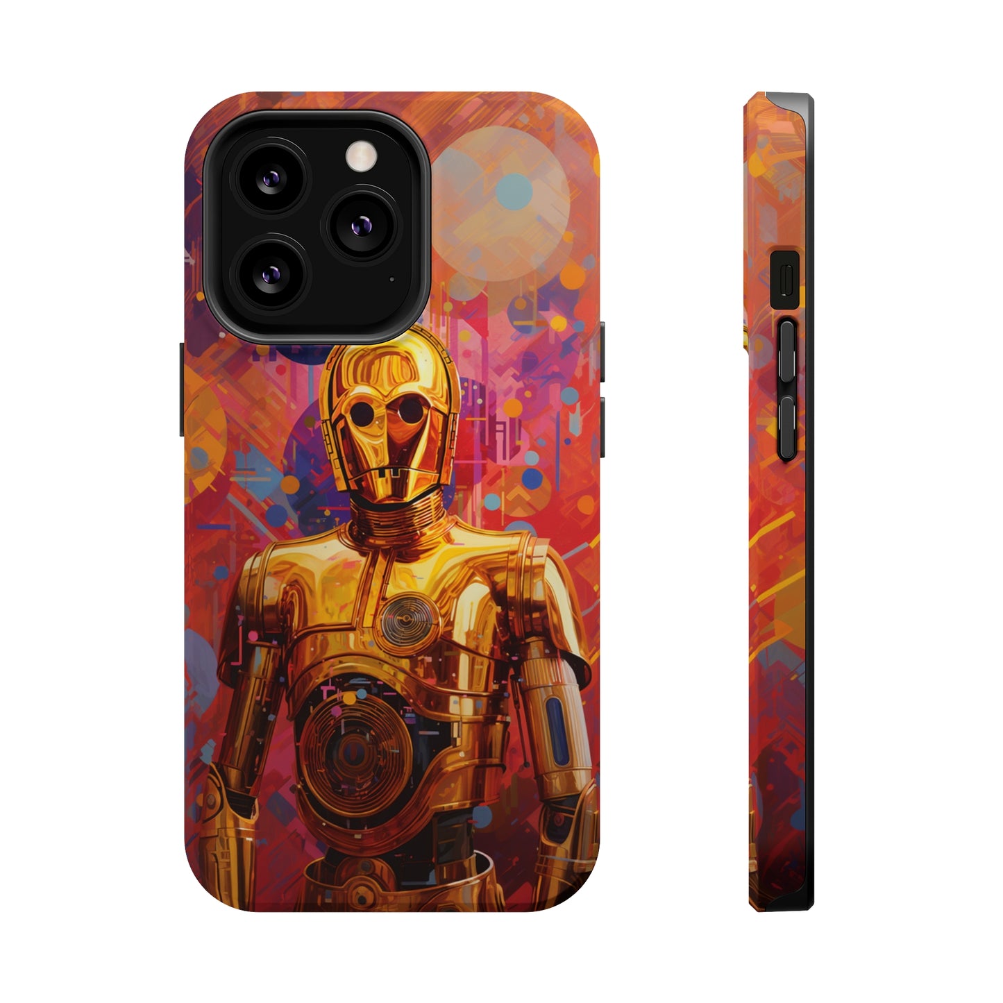 MagSafe Tough iPhone Case - C3P0 Fauvism