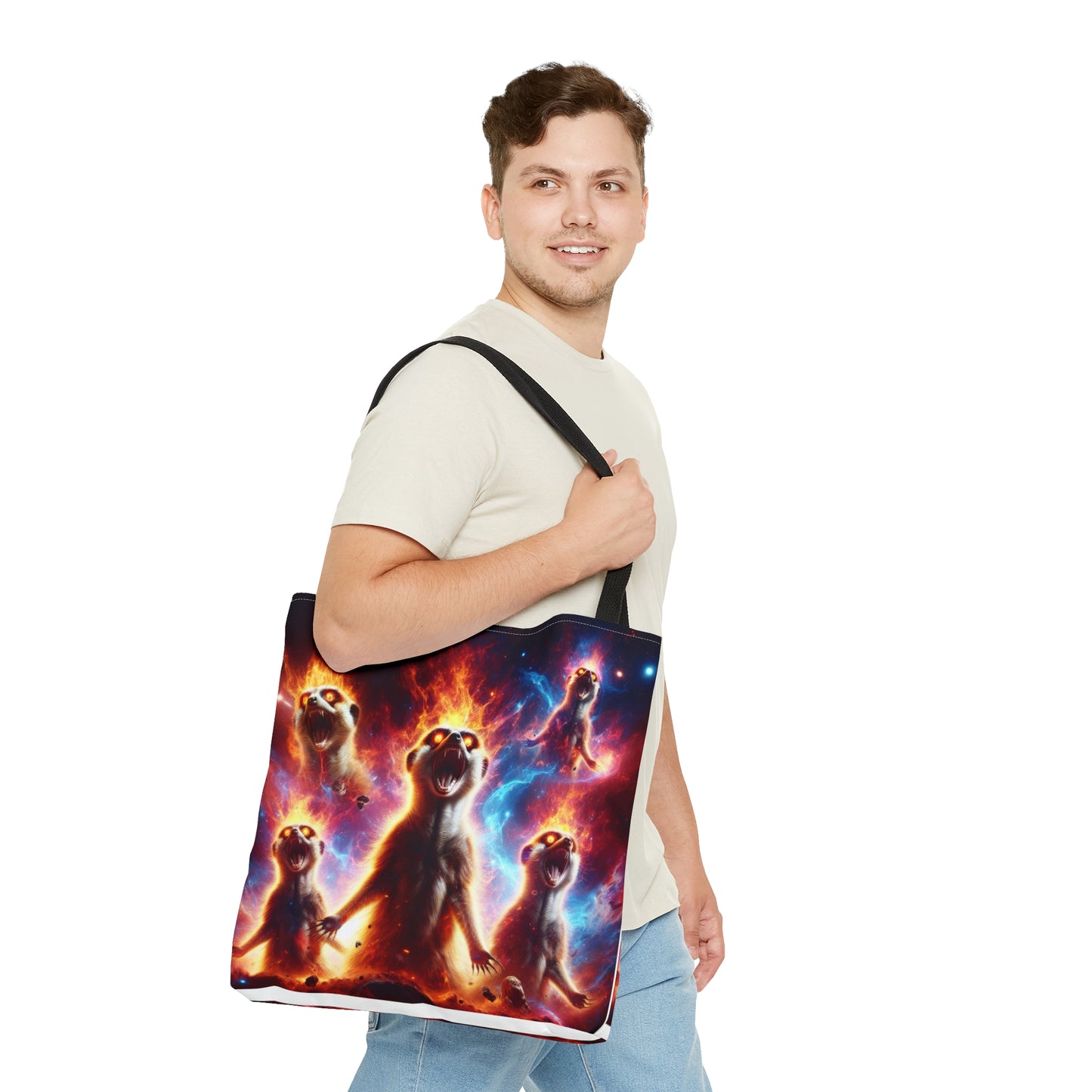 Tote Bag - Meerkat Cosmic Level