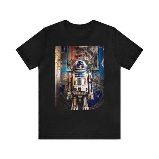 Unisex Jersey Short Sleeve Tee - R2D21990's Graffiti