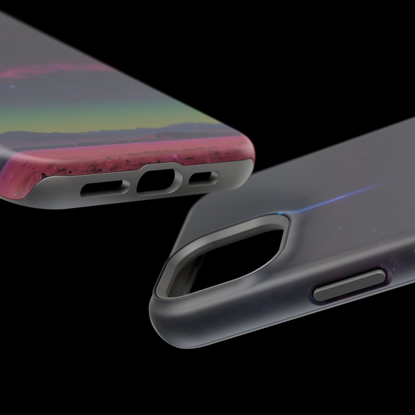 MagSafe Tough iPhone Case - Galactic Synthwave