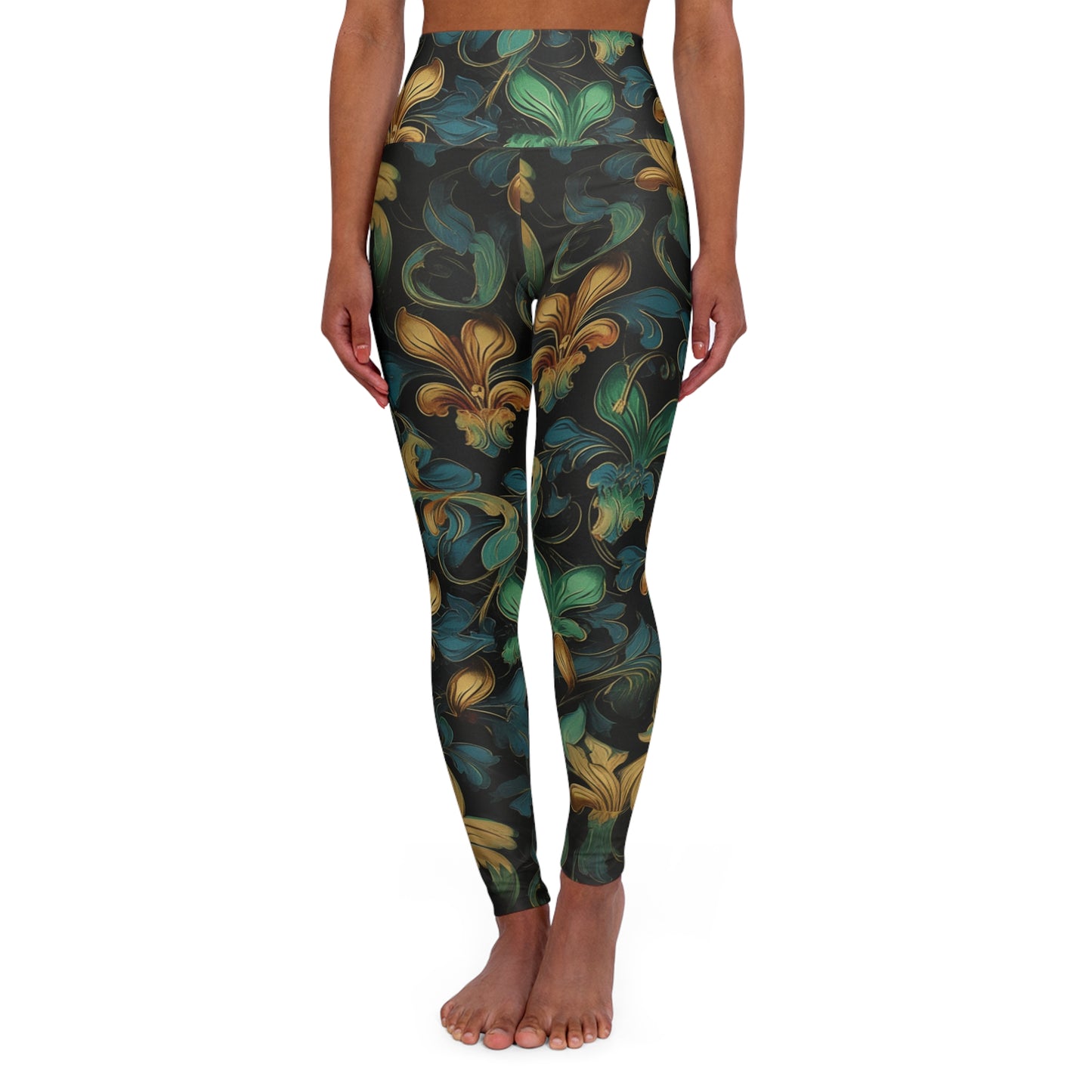 High Waisted Leggings - VanGoghianAscetic