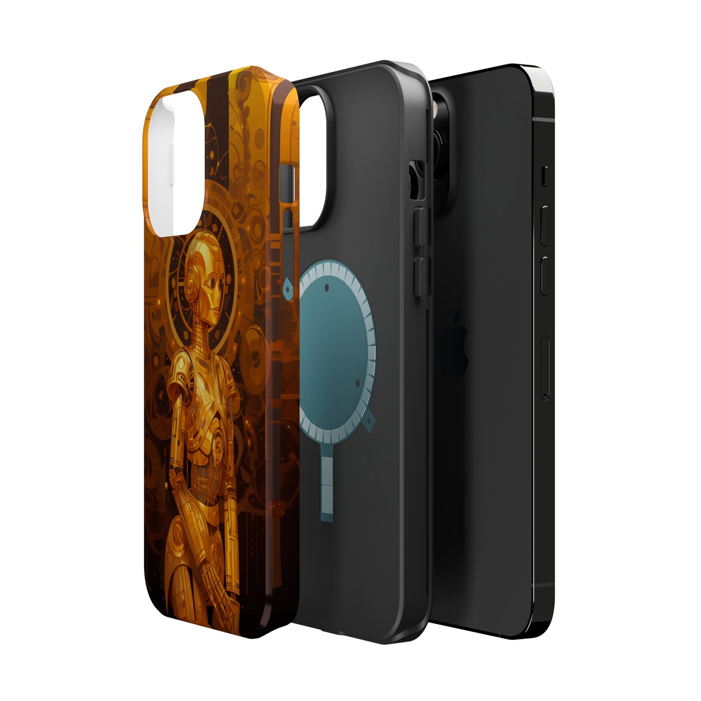 MagSafe Tough iPhone Case - C3P0 Art Nouveau