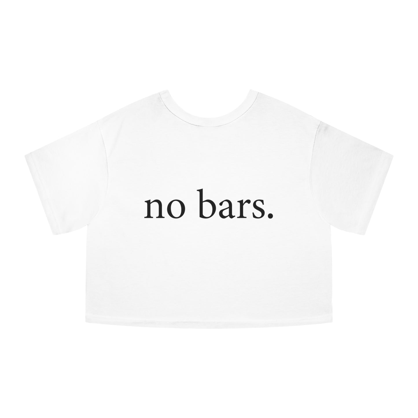 Champion Women's Heritage Cropped T-Shirt - - mwah, no bars.