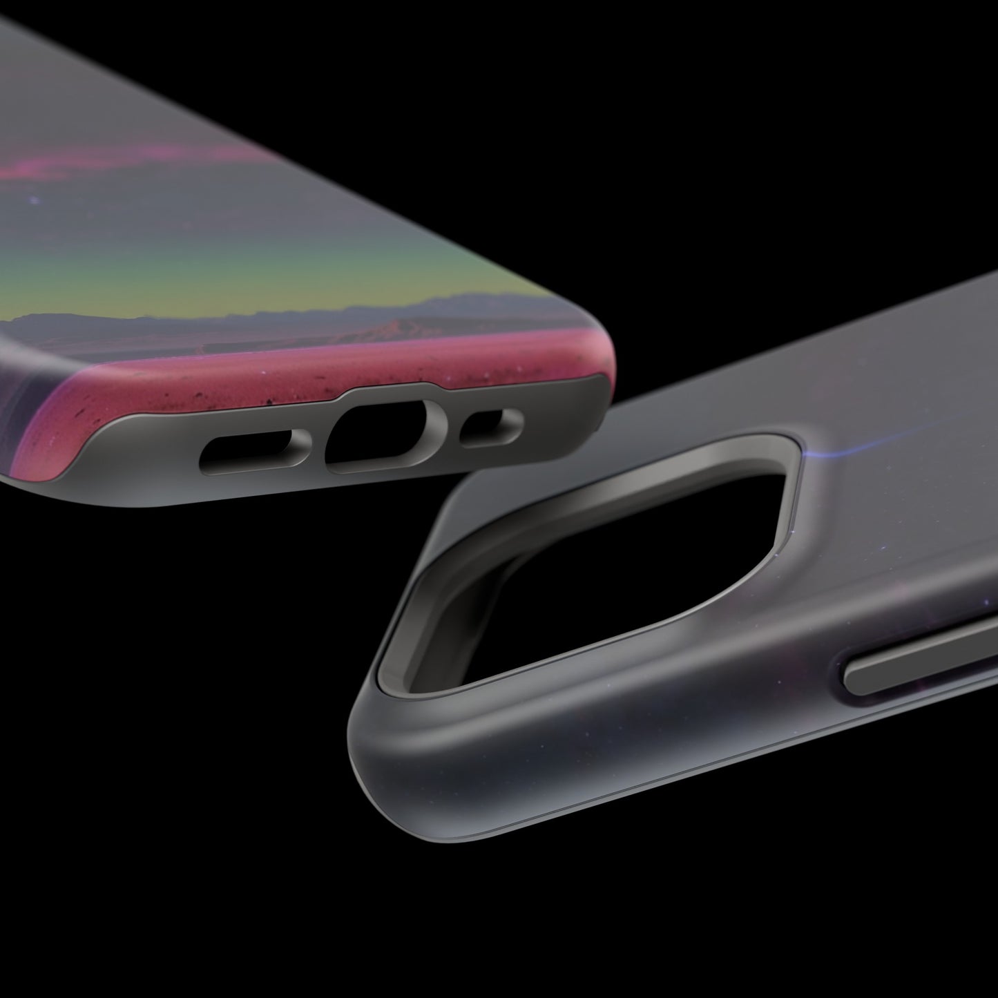 MagSafe Tough iPhone Case - Galactic Synthwave